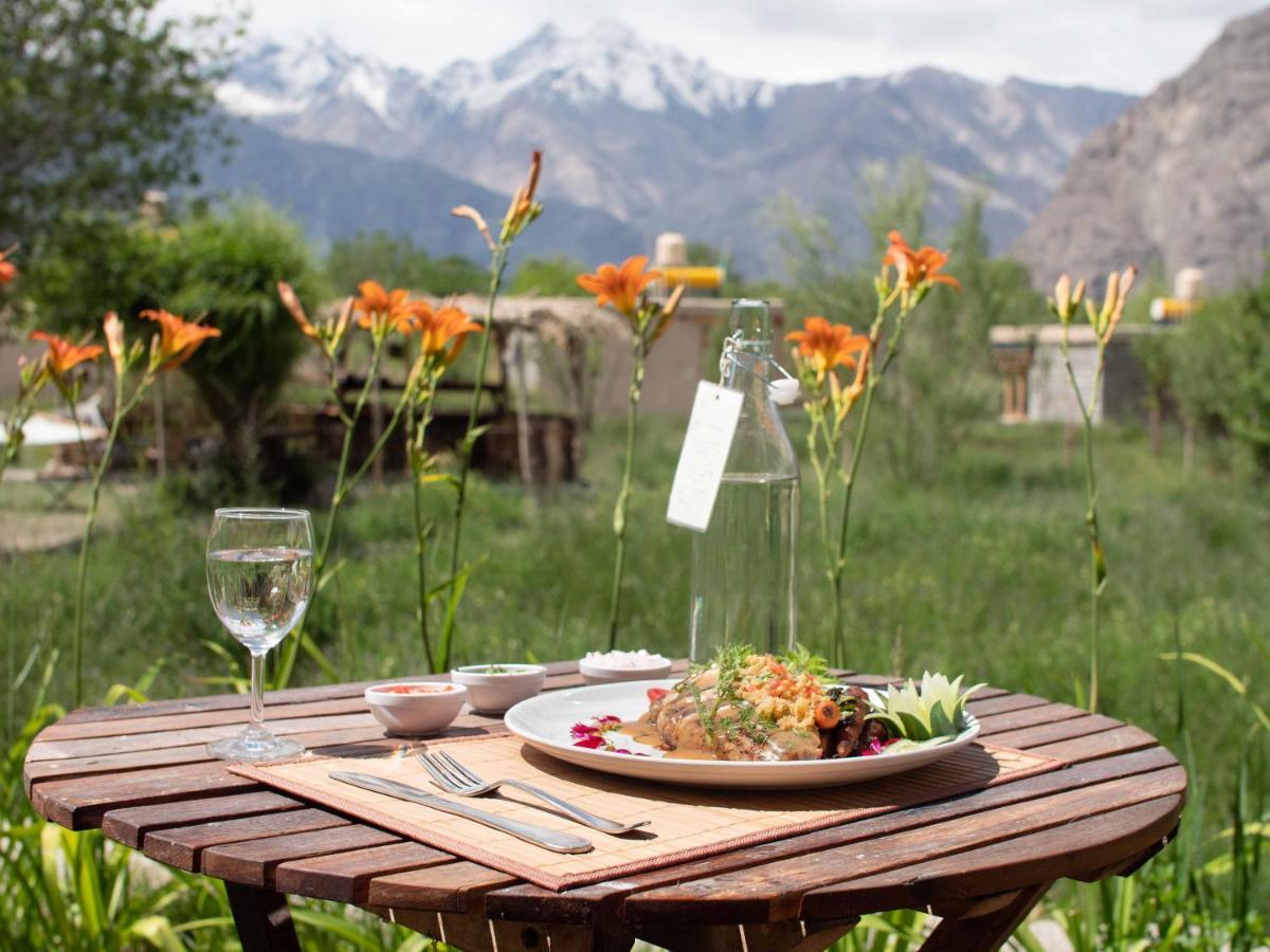 Lchang Nang Retreat-The House Of Trees-Nubra Valley Hotel Sumur Exterior photo