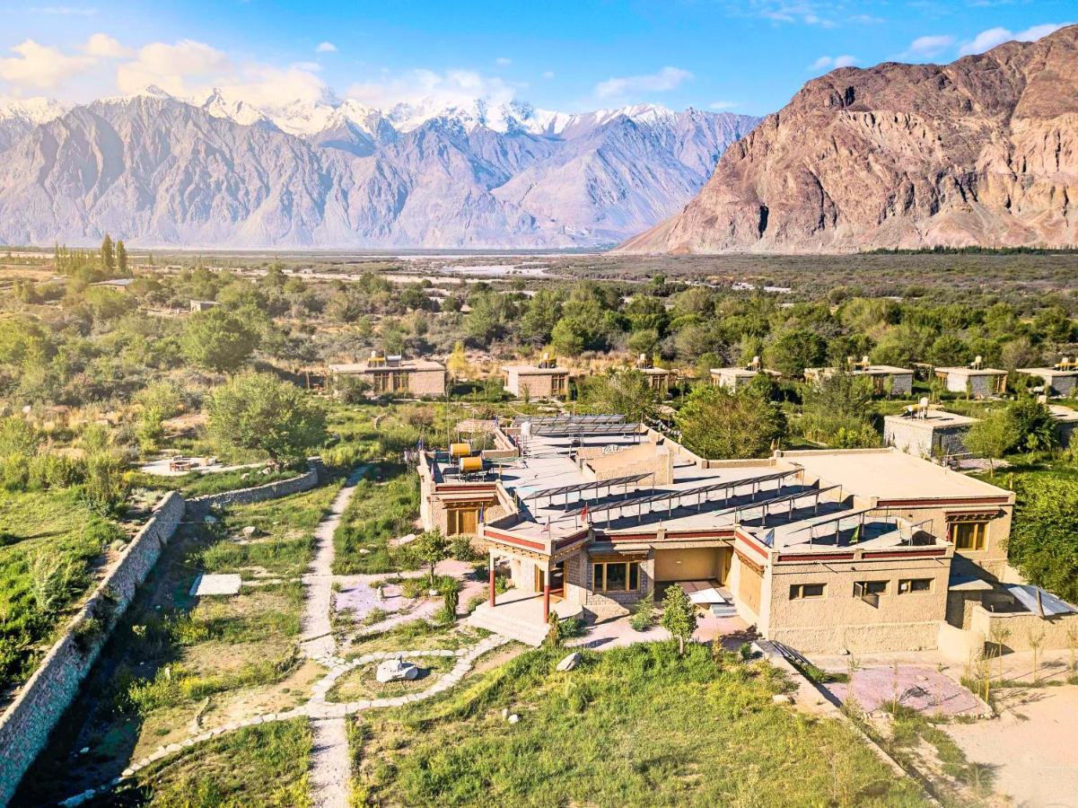 Lchang Nang Retreat-The House Of Trees-Nubra Valley Hotel Sumur Exterior photo