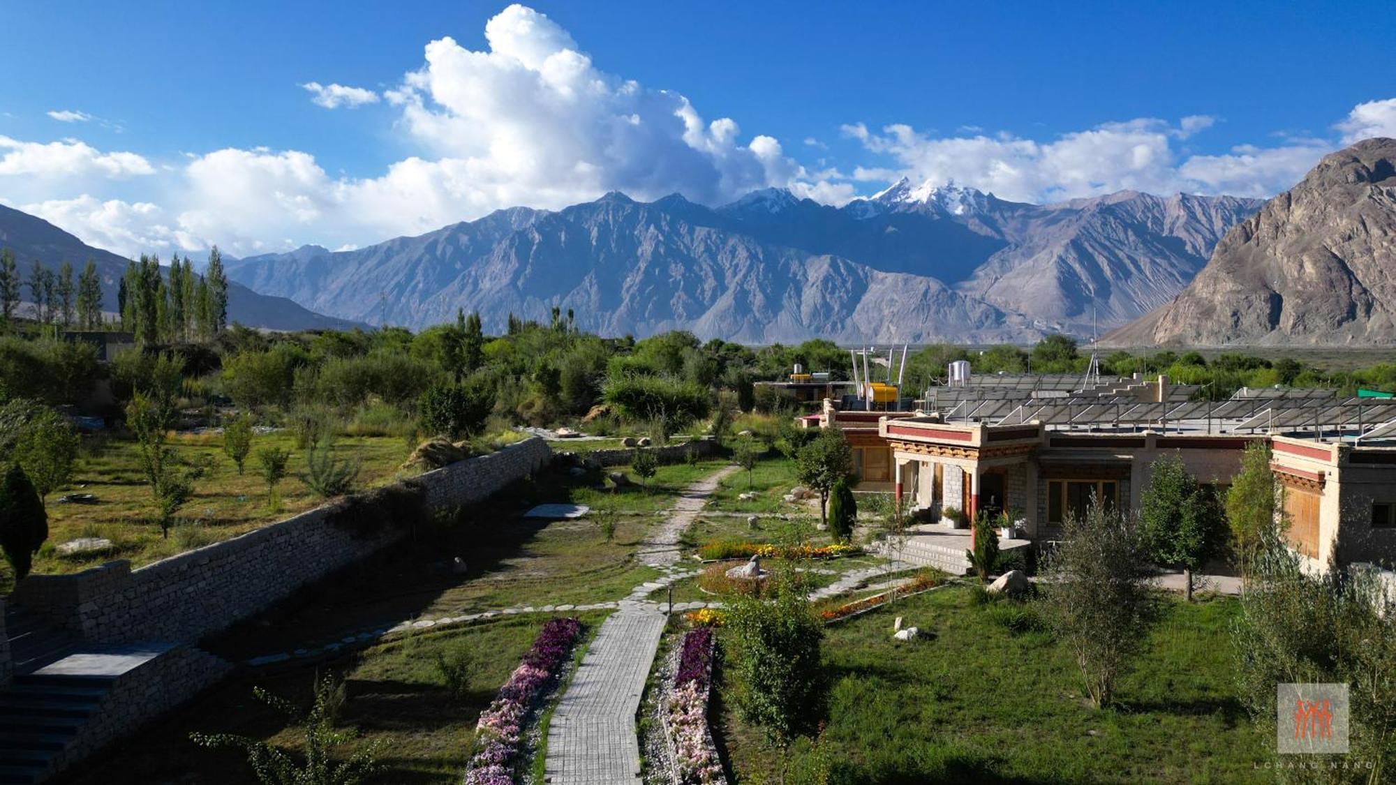 Lchang Nang Retreat-The House Of Trees-Nubra Valley Hotel Sumur Exterior photo