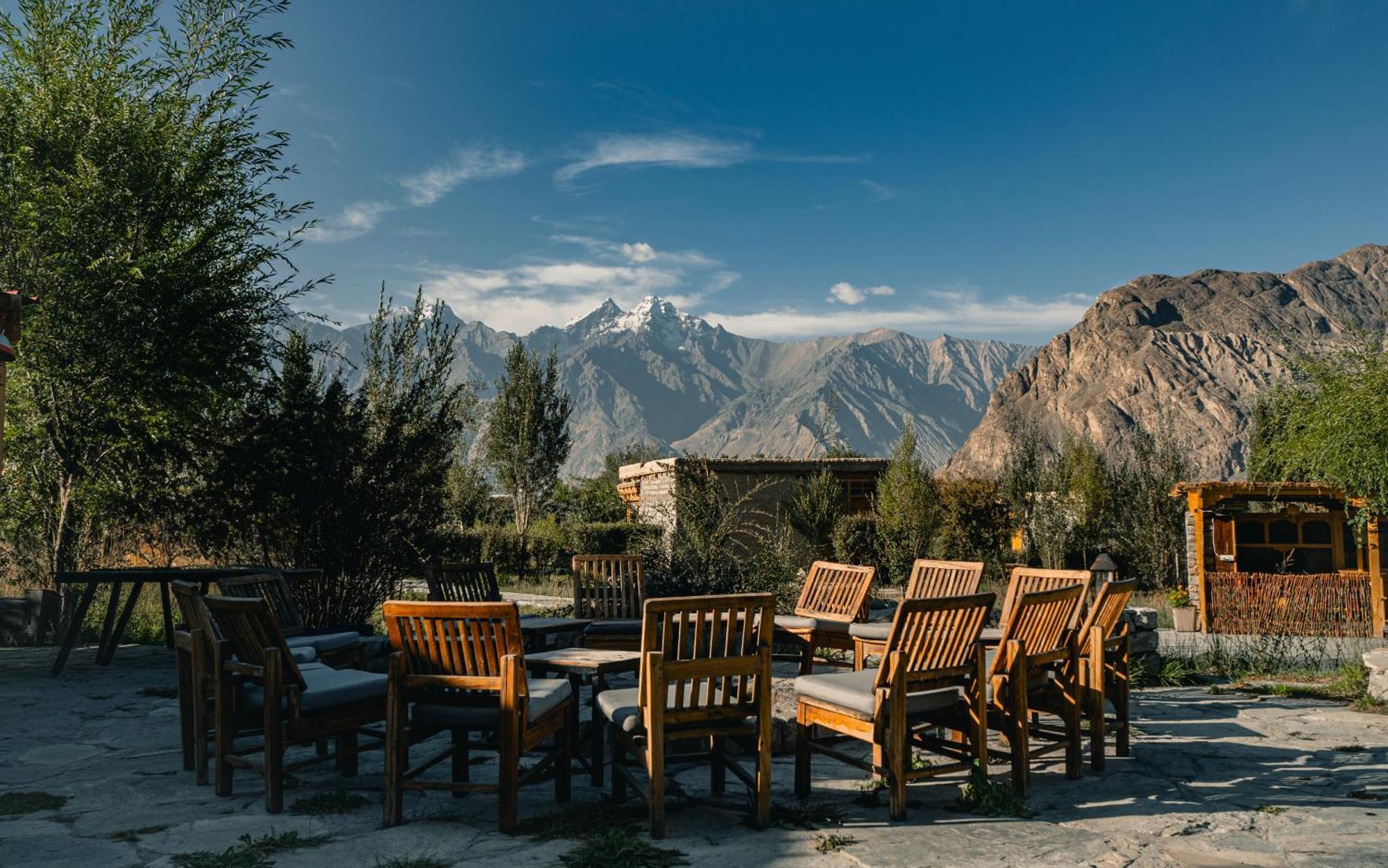 Lchang Nang Retreat-The House Of Trees-Nubra Valley Hotel Sumur Exterior photo