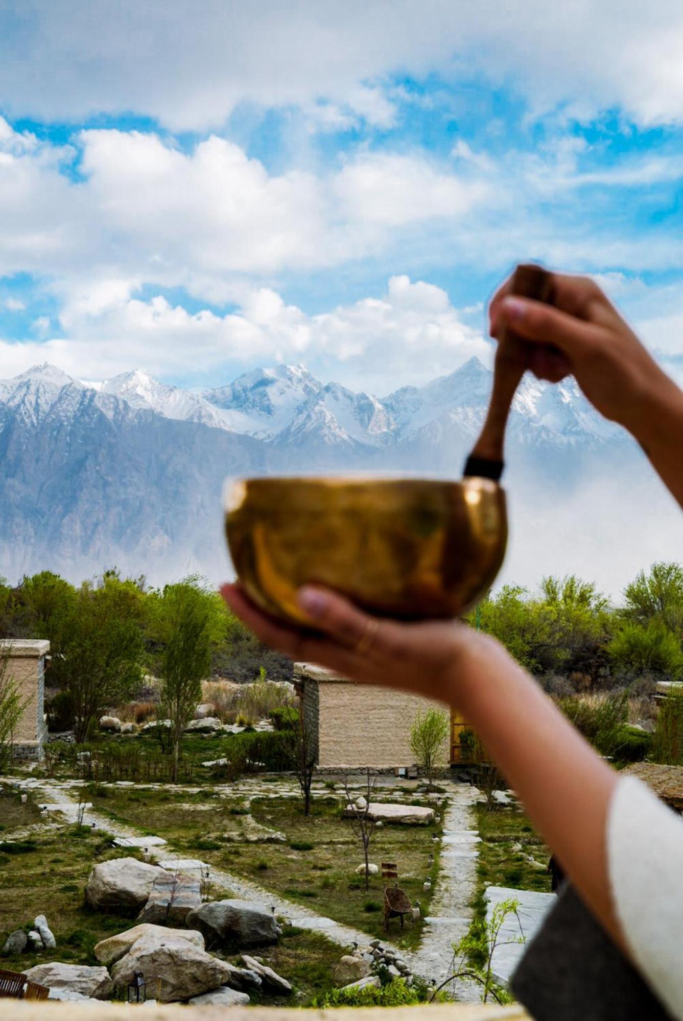 Lchang Nang Retreat-The House Of Trees-Nubra Valley Hotel Sumur Exterior photo