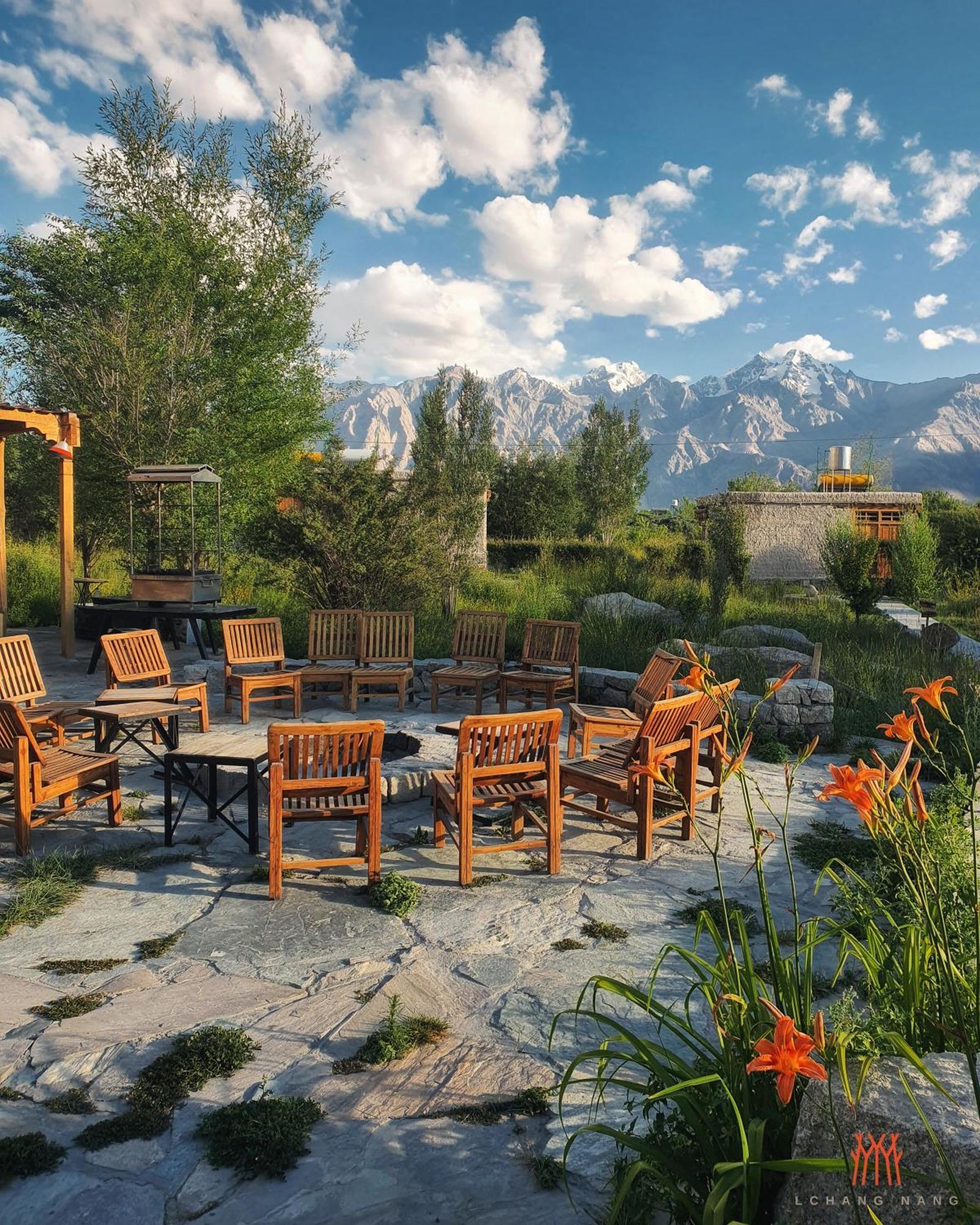 Lchang Nang Retreat-The House Of Trees-Nubra Valley Hotel Sumur Exterior photo